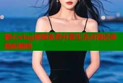 糖心vlog视频免费分享生活点滴记录精彩瞬间