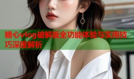 糖心vlog破解版全功能体验与实用技巧深度解析