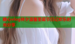 糖心vlog林夕温馨圣诞节日记欢乐时光分享