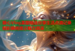 糖心Vlog美图精选分享生活点滴记录精彩瞬间展示魅力风采