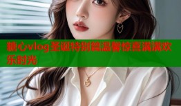 糖心vlog圣诞特别篇温馨惊喜满满欢乐时光