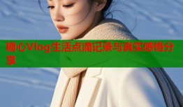 糖心Vlog生活点滴记录与真实感悟分享