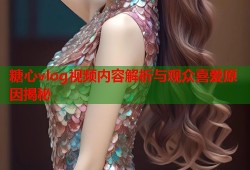糖心vlog视频内容解析与观众喜爱原因揭秘