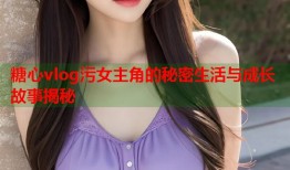 糖心vlog污女主角的秘密生活与成长故事揭秘