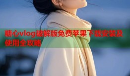 糖心vlog破解版免费苹果下载安装及使用全攻略