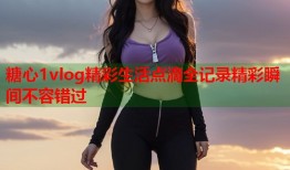 糖心1vlog精彩生活点滴全记录精彩瞬间不容错过