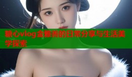 糖心vlog金雅善的日常分享与生活美学探索