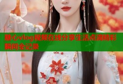 糖心vlog视频在线分享生活点滴精彩瞬间全记录
