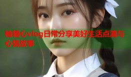 柚糖心vlog日常分享美好生活点滴与心情故事