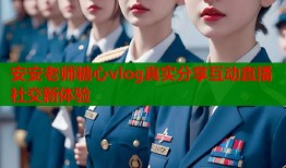安安老师糖心vlog真实分享互动直播社交新体验