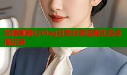 沈娜娜糖心Vlog日常分享温馨生活点滴记录