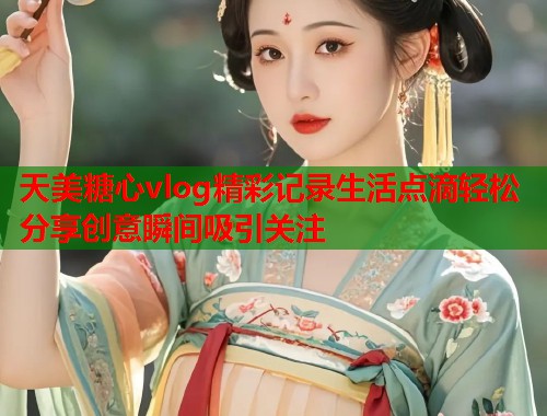 天美糖心vlog精彩记录生活点滴轻松分享创意瞬间吸引关注
