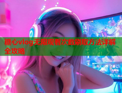 糖心vlog无限观看次数刷取方法详解全攻略