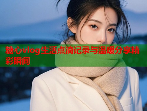 糖心vlog生活点滴记录与温暖分享精彩瞬间