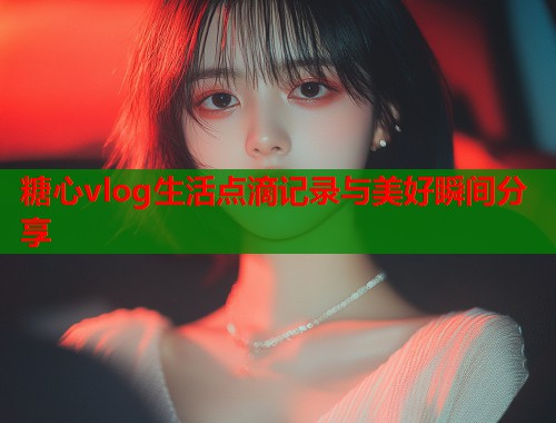 糖心vlog生活点滴记录与美好瞬间分享