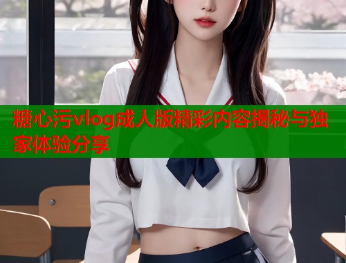 糖心污vlog成人版精彩内容揭秘与独家体验分享