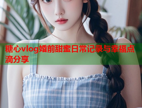 糖心vlog婚前甜蜜日常记录与幸福点滴分享