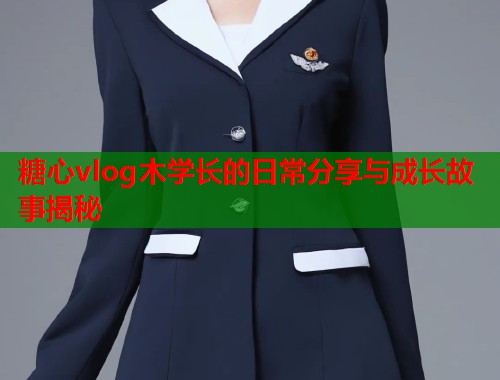糖心vlog木学长的日常分享与成长故事揭秘
