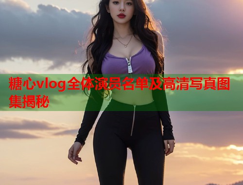 糖心vlog全体演员名单及高清写真图集揭秘