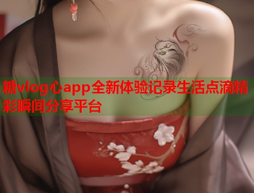 糖vlog心app全新体验记录生活点滴精彩瞬间分享平台