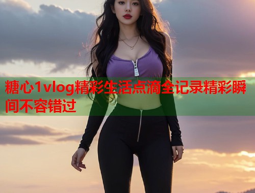 糖心1vlog精彩生活点滴全记录精彩瞬间不容错过