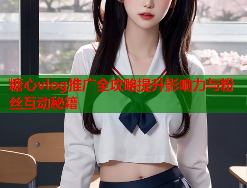 糖心vlog推广全攻略提升影响力与粉丝互动秘籍