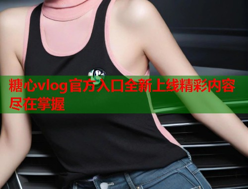 糖心vlog官方入口全新上线精彩内容尽在掌握