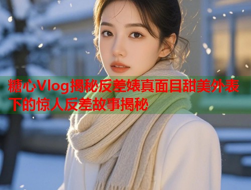 糖心Vlog揭秘反差婊真面目甜美外表下的惊人反差故事揭秘